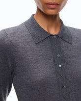 Maglia body in lana merino - | Pinko