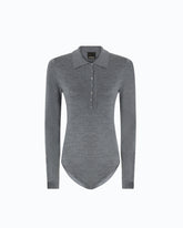 Merino wool bodysuit - | Pinko