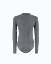 Maglia body in lana merino - | Pinko