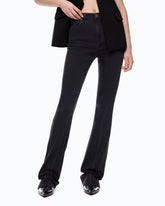 Jeans flared in denim stretch - | Pinko