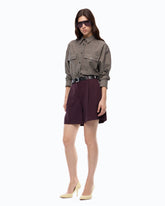 Shorts sartoriali svasati - | Pinko