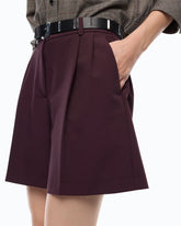 Shorts sartoriali svasati - | Pinko