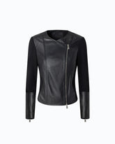 Giubbino biker ibrido - | Pinko
