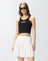 Canotta cropped con logo PINKO - | Pinko