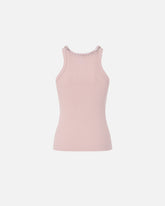 Top a costine con ricami gioiello - | Pinko