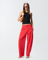Canotta a costine con logo PINKO - | Pinko