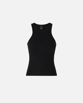 Canotta a costine con logo PINKO - | Pinko