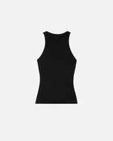 Canotta a costine con logo PINKO - | Pinko