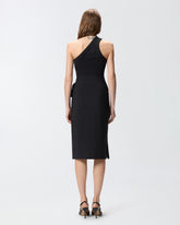 Canotta a costine con scollo a V e logo PINKO - | Pinko