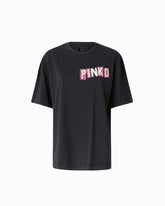 T-shirt stampa cigni Quiet Is The New Punk - | Pinko
