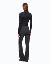 Maglia lupetto con fondo asimmetrico - | Pinko