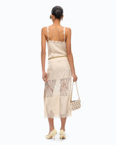 Top lingerie con pizzo - | Pinko