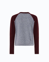 Maglia bicolore con logo Love Birds - | Pinko
