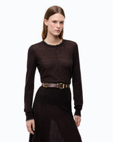 Maglia leggera in lana e cashmere - | Pinko