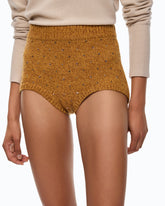 Shorts in misto lana full strass - | Pinko