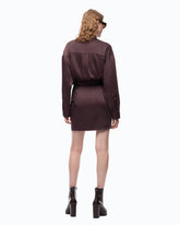 Abito corto con abbottonatura - | Pinko