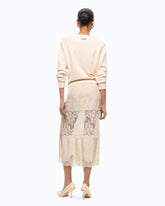 Maglione in lana e cashmere con maxi rombi - | Pinko