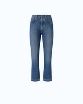 Dżinsy slim cropped - | Pinko