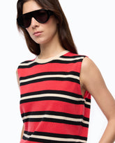 Gilet in lana e cashmere - | Pinko