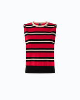 Gilet in lana e cashmere - | Pinko
