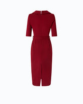 Robe ajustée avec ceinture Love Birds - | Pinko