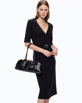 Robe ajustée avec ceinture Love Birds - | Pinko