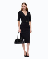 Abito aderente con cintura Love Birds - | Pinko