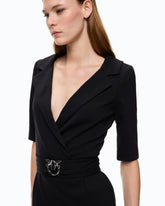 Robe ajustée avec ceinture Love Birds - | Pinko