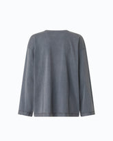 Sweat-shirt délavé à logo Love Birds - | Pinko