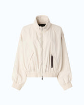 Giacca blouson oversize con coulisse - | Pinko