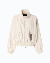 Blouson oversize avec cordon de serrage - | Pinko