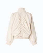 Blouson oversize avec cordon de serrage - | Pinko