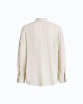 Camicia in popeline con cravatta rimovibile e pois - | Pinko