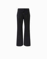 Jeans wide leg con spacchi laterali - | Pinko