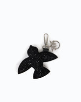 Porte-clés breloque avec oiseau à strass - | Pinko