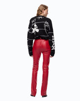 Maglia in lana merino Quiet Is The New Punk - | Pinko