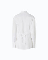 Camicia slim fit con laccio - | Pinko