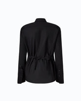 Camicia slim fit con laccio - | Pinko