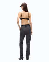 Sujetador efecto red con strass - | Pinko