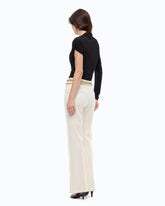 Maglia body con maniche asimmetriche - | Pinko