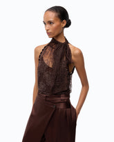 Top con schiena scoperta - | Pinko
