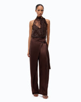 Top con schiena scoperta - | Pinko