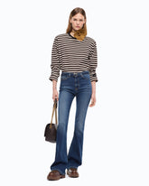 Maglia a righe Quiet Is The New Punk - | Pinko