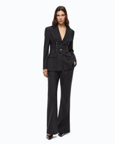 Giacca aderente con design bustier - | Pinko