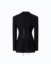 Giacca aderente con design bustier - | Pinko