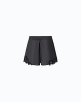 Short fluide avec insertion en dentelle - | Pinko