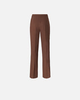 Pantaloni con piega stirata - | Pinko