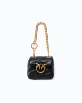 Accessoire Nano Love Bag Puff en cuir nappa - | Pinko