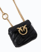 Accessorio Nano Love Bag Puff in nappa - | Pinko