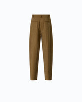 Pantalon barrel à strass - Vert | Pinko